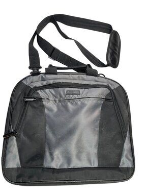 Targus Black & Gray Laptop Bag With Adjustable Shoulder Strap & Padded Handle